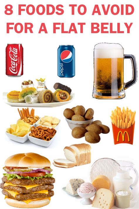 What Foods To Avoid For Stomach Fat