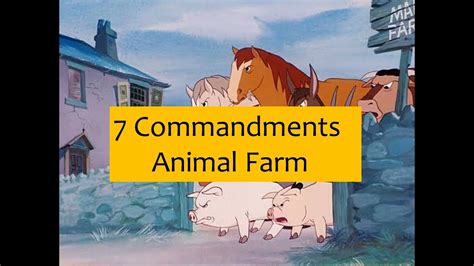 What Happens To The 7 Commandments In Animal Farm