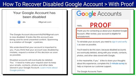 What Happens When Google Account is Disabled