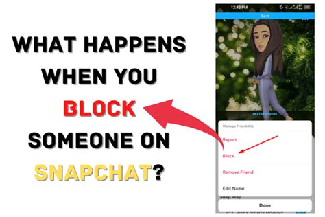 What Happens When You Block or Remove Someone on Snapchat