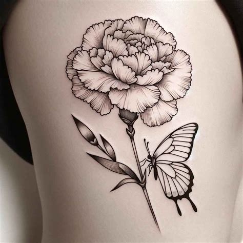 What In Carnation Tattoo