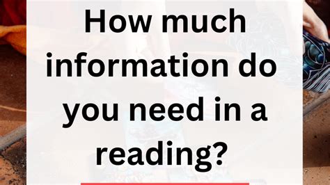 What Information Do You Need to Book