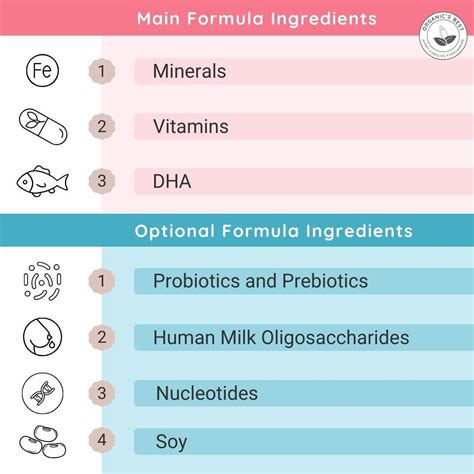 The Nutrient-Rich Secrets Revealed: Discover the Top Ingredients in Baby Formula