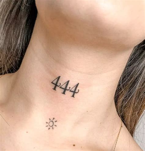 What Is 444 Tattoo