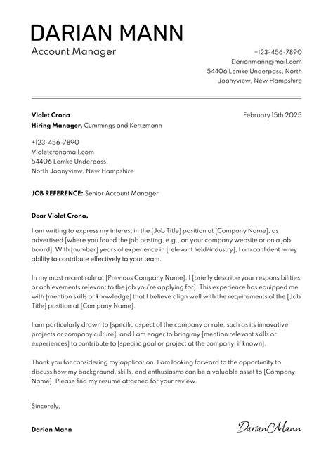 Unlocking the Purpose: A Guide to Cover Letters for Resumes