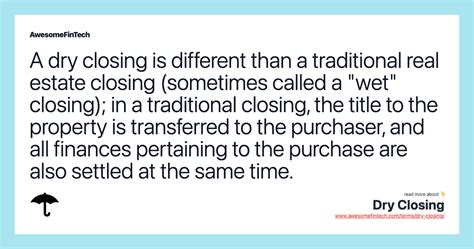 Understanding Dry Closings in Real Estate: Everything You Need to Know