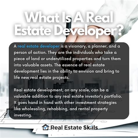 Uncovering the Role of a Real Estate Developer: From Vision to Execution