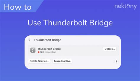 What Is A Thunderbolt Bridge