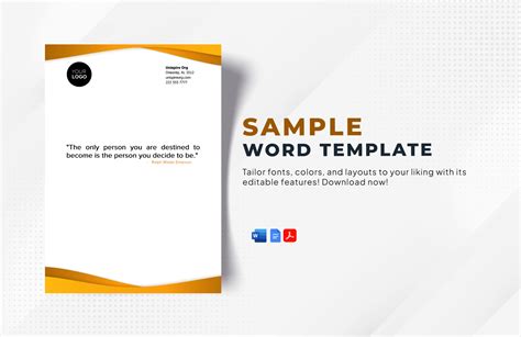 What Is A Word Template