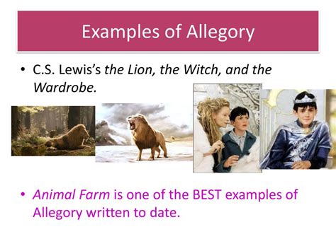 What Is An Example Of Allegory In Animal Farm