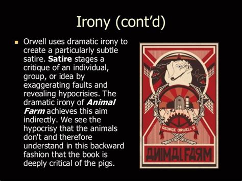 What Is An Example Of Dramatic Irony In Animal Farm