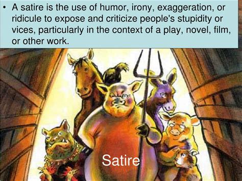 What Is An Example Of Satire In Animal Farm