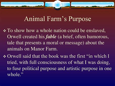 What Is Animal Farm'S Message