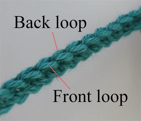 What Is Back Loop In Crochet