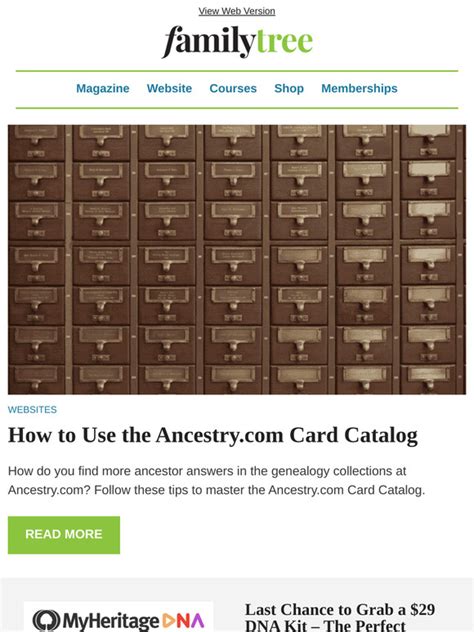 What Is Card Catalog On Ancestry.com