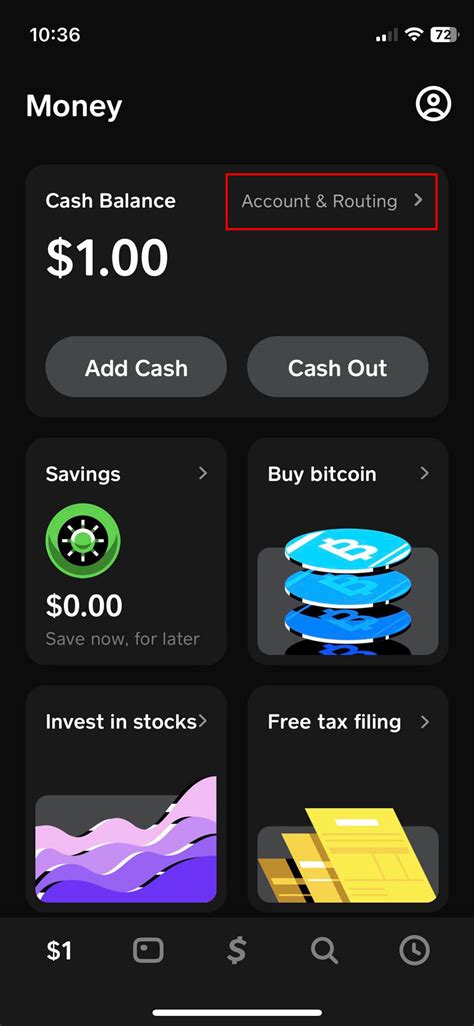 What's the bank name for Cash App transfers?