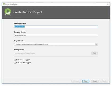 What Is Company Domain In Android Studio