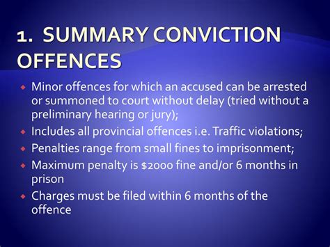 What Is Conviction For Offences Definition