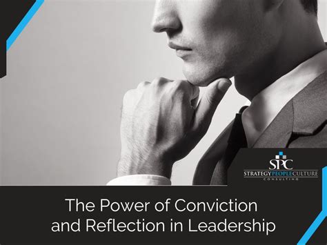 What Is Conviction In Leadership