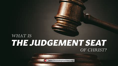 What Is Conviction Judgement Seat