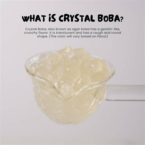 What Is Crystal Boba