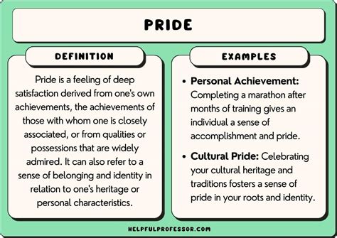 The Magnificent Meaning of Pride: Unpacking the True Definition of this Empowering Emotion