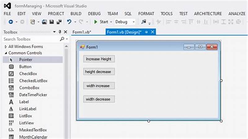 What Is Form In Visual Basic