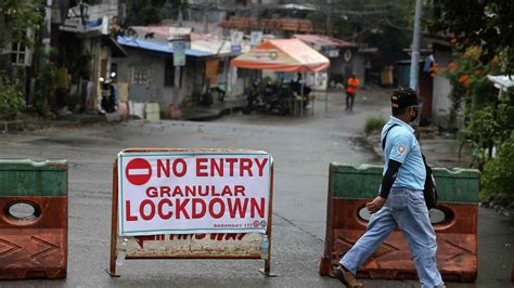 What Is Granular Lockdown Means In Tagalog