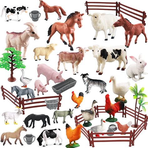 What Is In The Plastic Farm Animal Plastic Set