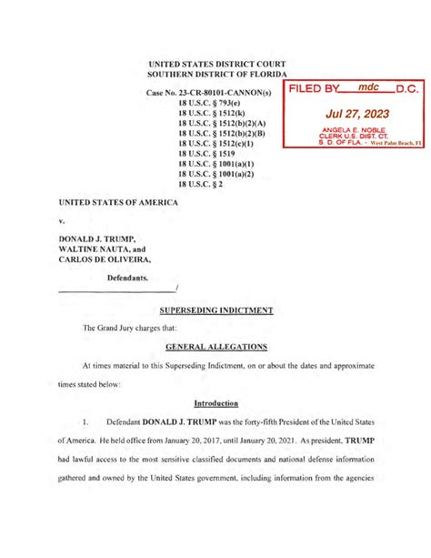 What Is Indictment In Simple Uniform