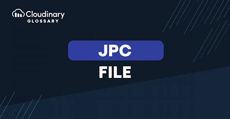 What Is Jpc File