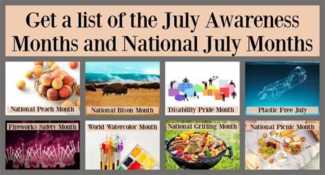 Discovering the Significance of July Awareness Month