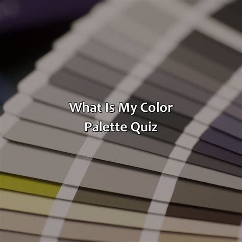 What Is My Color Quiz