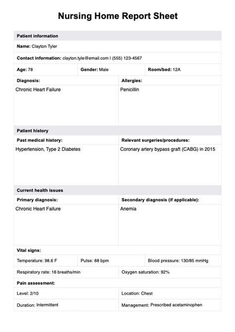 What Is Nursing Home Investigation Report