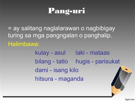What Is Pang Uri In English