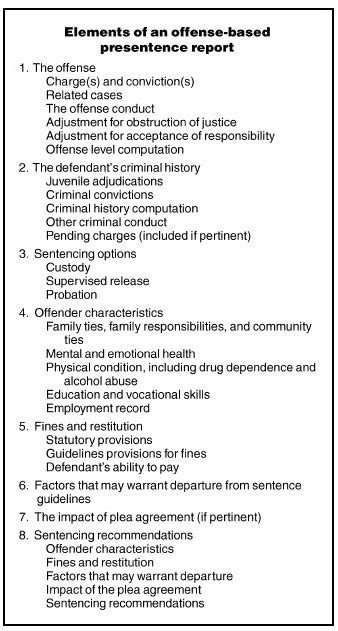 What Is Presentence Investigation Report