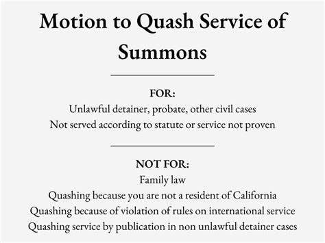 What Is Quash Service