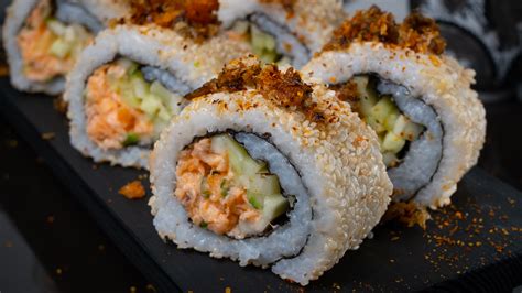 Discover the Delicious Delight of Salmon Skin Roll.
