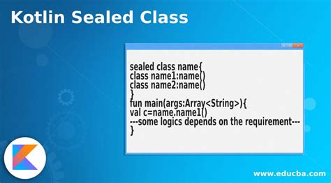 What Is Sealed Class In Kotlin