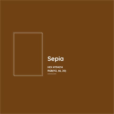 What Is Sepia Color
