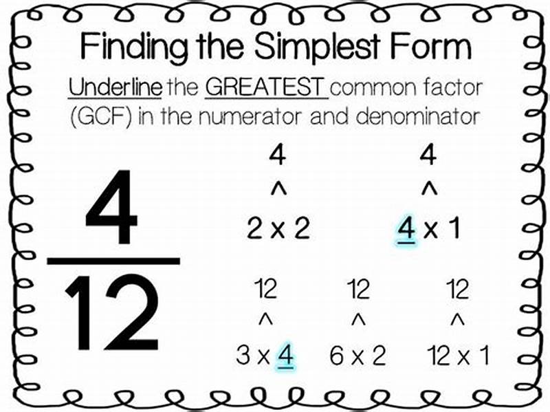 What Is Simplest Form In Math