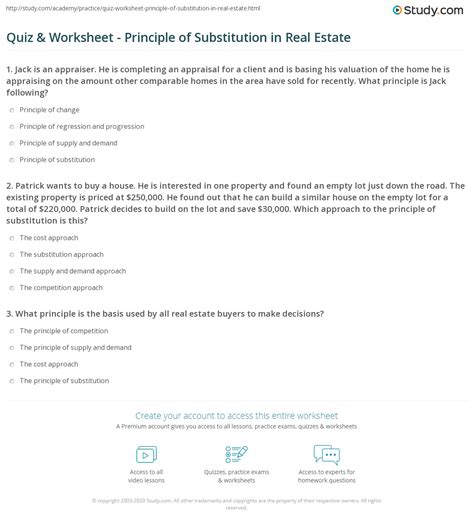 What Is Substitution In Real Estate