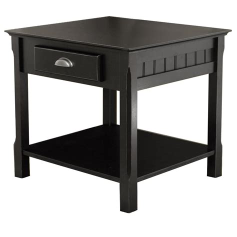 What Is The Best Black End Table With Doors
