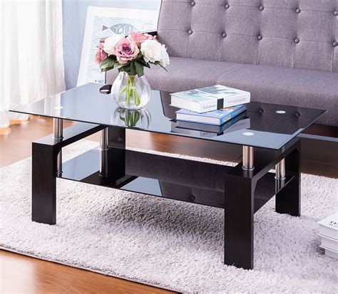 What Is The Best Glass Coffee Table With Black Legs