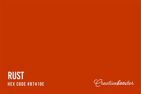 What Is The Color Of Rust