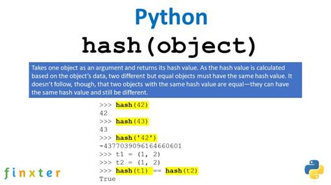 th?q=What Is The Default   hash   In Python? - Python Tips: Understanding the Default __hash__ Function in Python
