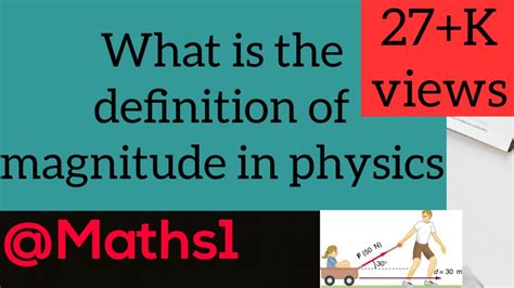 The Astonishing Concept Unleashed: Decoding The True Meaning of Magnitude in Physics
