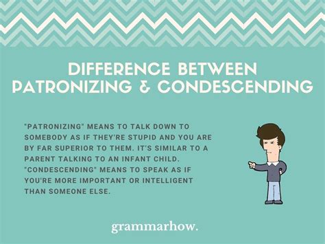 Unearthing the Meaning of Patronizing - A Comprehensive Guide to Understanding Condescending Behavior