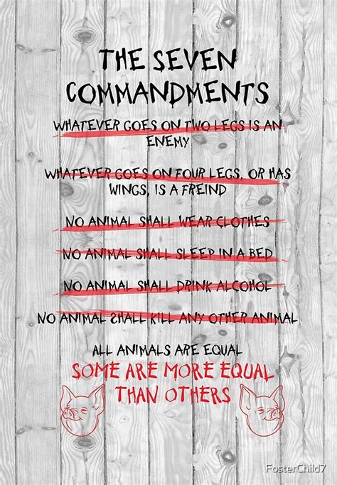 What Is The Final Single Commandment In Animal Farm