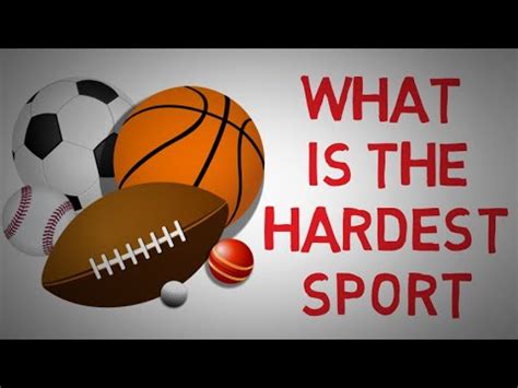 What Is The Hardest Thing To Do In Sports